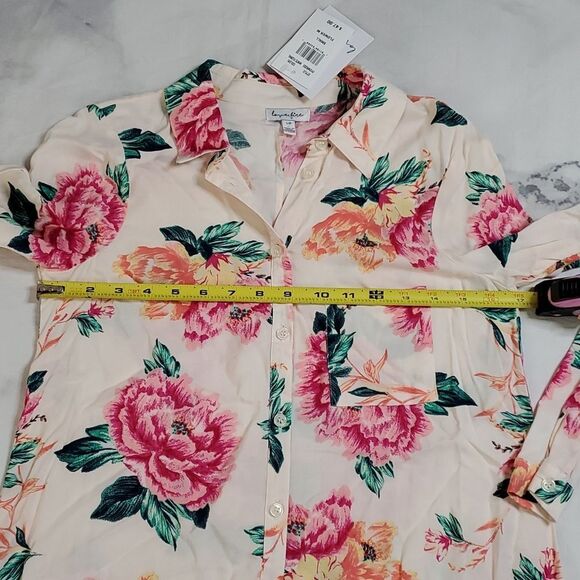 Love, Fire Floral Shirt Dress - Picture 6 of 6